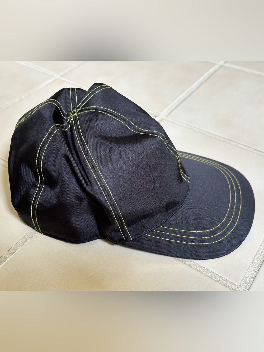 🆕 Prada Re-Nylon Baseball Cap UNISEX NWOT - Picture 3 of 8